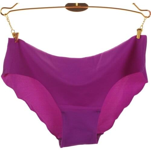 Large Size Women Panties Seamless Briefs For Women Sexy Waist Lingerie Cotton Crotch Women Underwear