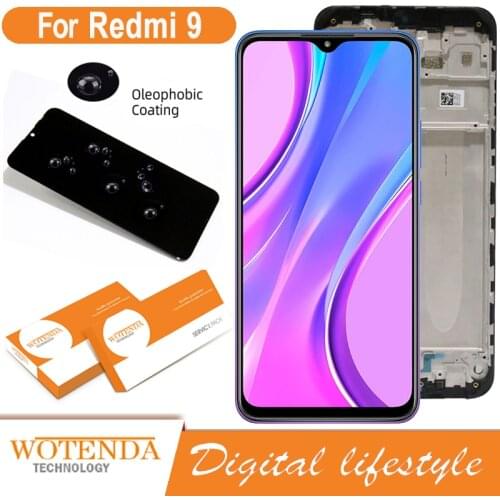 Original 6.53" for Xiaomi redmi 9 LCD Touch Screen Digitizer Assembly for Redmi 9 Display Replacement