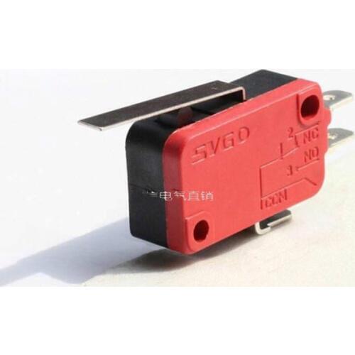 10pcs/lot Svgo Sego v-152-1c25 (sv-162-1c25) microswitch touch limit travel switch micro switch