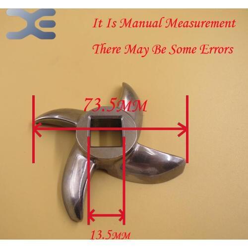 2Per Lot Kitchen Appliance Parts 22 Type Meat Grinder Knife High Quality Stainless Steel Meat Grinder Parts