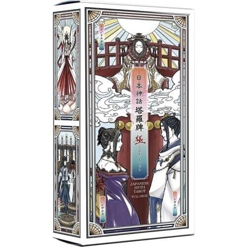 78pcs Japan Myth Tarot Cards Divination Cards Game English Version Beautiful Master Grade Design Board Game For Party Family