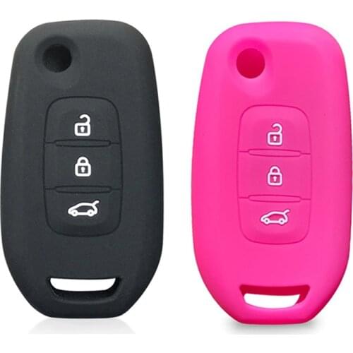 Flip Key Case for Renault Logan II Arkana Key Cover for Renault Sandero Stepway Clio 5 2020 2021 Captur Koleos Kadjar Key Case