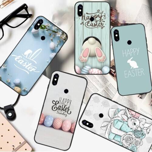 Easter Holidays Egg Bunny Phone Case For Xiaomi Redmi 9 8 9t a3Pro 9se k20 mi8 max3 lite 9 note 9s 10 pro