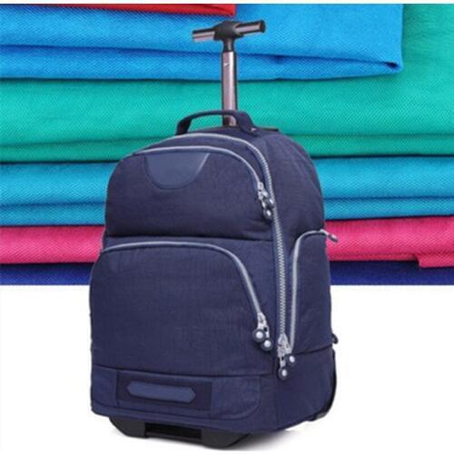 Suitcase Genuine brand Classic Design Luggage Great Travel Spinner Trolley Bags 18 Inch High School Student Laptop Bag Handbag