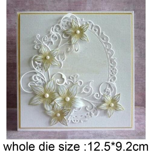 Etch mirror frame Metal Cutting Dies template for DIY Scrapbooking Photo Album Decor Embossing Paper Card Crafts Die Cut