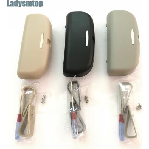 Ladysmtop Car Sunglasses Holder Glasses Case For Jeep Compass Grand Cherokee Commander Wrangler Rubicon SAHALA Patriot