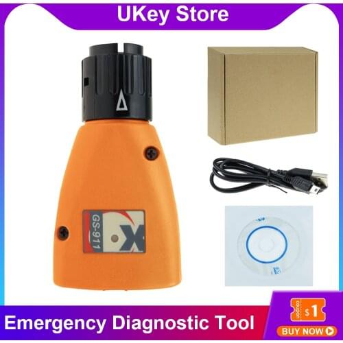 Best Quality GS-911 V1006.3 Emergency Diagnostic Tool Read Diagnostic Fault Codes For BMW Motorcycles GS911 Code Reader Scanner