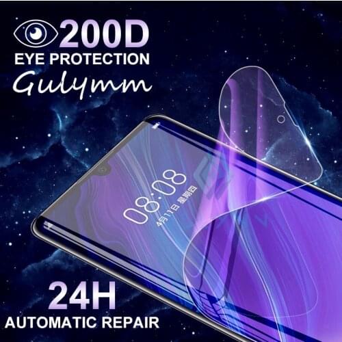 200D Anti Blue Light Soft Hydrogel Film For Xiaoni Redmi 8A Note 5 6 7 8 9 K20 Pro Screen Protector For mi 9T 8 A3 A2 Lite Cover