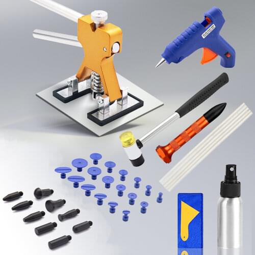 Paintless Dent Repair Dent Repair Kit Car Dent Puller with Glue Puller Tabs Removal Kits for Vehicle Car Car Dent Repair tools