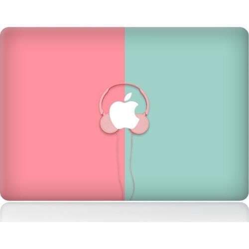 Love music Vinyl Decal Sticker For DIY MacBook Air Pro Retina 11 13 15 inch Decal for Mac Laptop Full Cover Skin Sticker