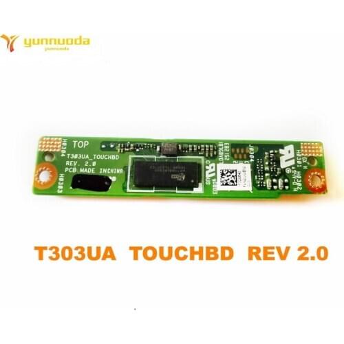 Original for ASUS T303UA TOUCHBD REV 2.0 SD power button board tested good free shipping