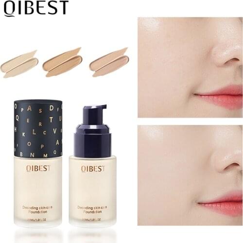 QIBEST Liquid Concealer Stick Dark Circle Scars Acne Fine Lines Cover Smooth Makeup Cosmetic Foundation Concealer Cream TSLM1