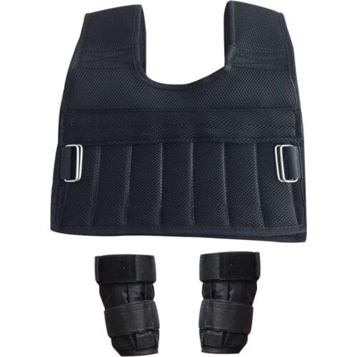 Adjustable Loading Weighted Vest For Boxing Training Workout Fitness Equipment Adjustable Waistcoat Jacket Sand Clothing