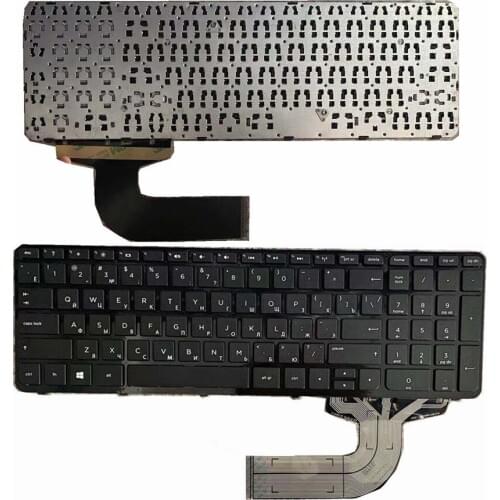 Russian Keyboard FOR HP pavilion 15-N 15-E 15E 15N 15T 15 t -N 15-N000 N100 N200 15-E000 15-E100 RU laptop keyboard with frame