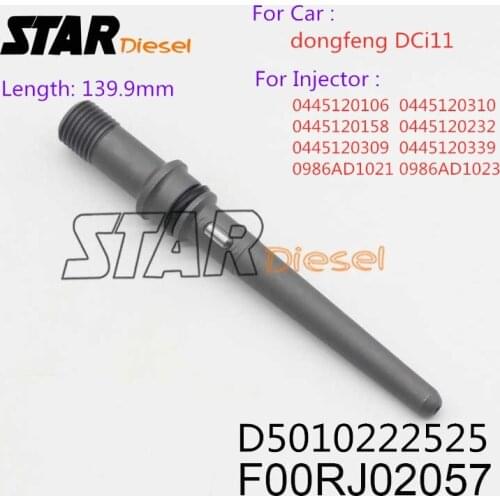 Fuel Injector Connector Tube F00RJ02057 D5010222525 For dongfeng DCi11 0986AD1021 0986AD1023 0445120106 310 158 232 309 339