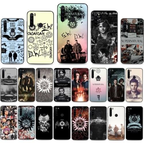 Supernatural SPN Dean And Sam Phone Cases For Xiaomi Redmi Note7 Pro Note8 Pro 8T Note9 9S Redmi8 8A Note10 Pro 9C X3