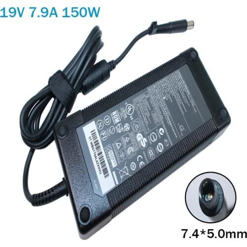 150W AC Adapter Charger For HP EliteBook 8560w,8730w,8740w HSTNN-HA09 TouchSmart 520-1030 Desktop PC QP790 19V 7.9A 7.4*5.0mm
