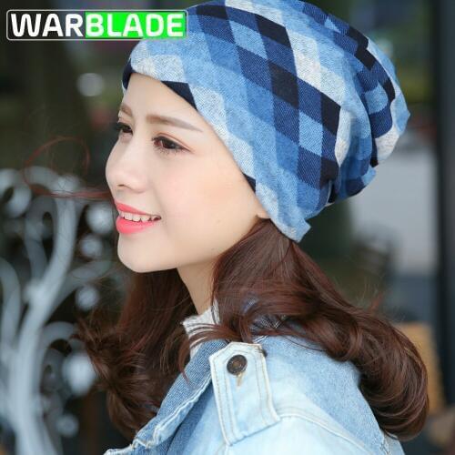 2018 Outdoor Women Knit Warm Hat Scarf Three Used Cycling Cap Beanie Skullies For Girl Autumn Caps Bonnet WarBLade