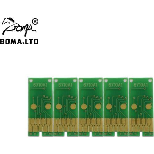 5PCS T6710 T671000 Maintenance BOX Waste Ink Chip For Epson WP- 4595 4535 4020 4530 4540 4011 4511 4521 4531 4025 4015 4515