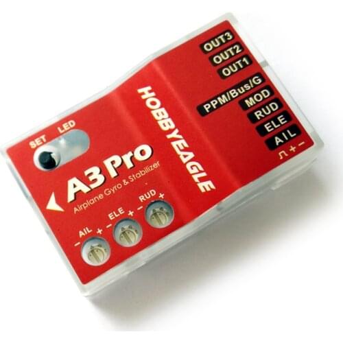 Hobbyeagle A3 Pro 6-Axis Gyro & Stabilizer Flight Controller for RC FPV Airplane Fixe-Wing Drones