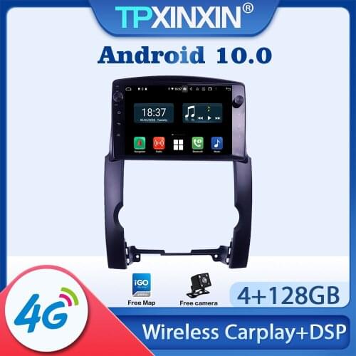 Android 10.0 Car Radio For Kia Sorento 2009 -2012 Multimedia Video Audio Recorder DVD Player Navigation GPS Auto 2din Accessries