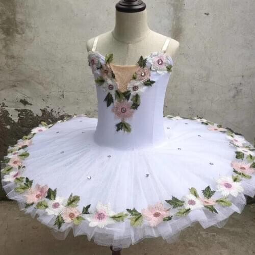 Professional Ballerina Ballet Tutu For Child Kids Girls Adults Women Flower Pancake Tutu Swan Dance Costumes Ballet Dress Girls