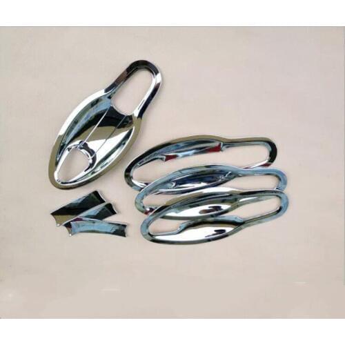 Free Shipping For Honda JADE 2014 8PCS High Quality ABS Chrome Car Door Handle Bowl Cover Trim Car Styling Accessories