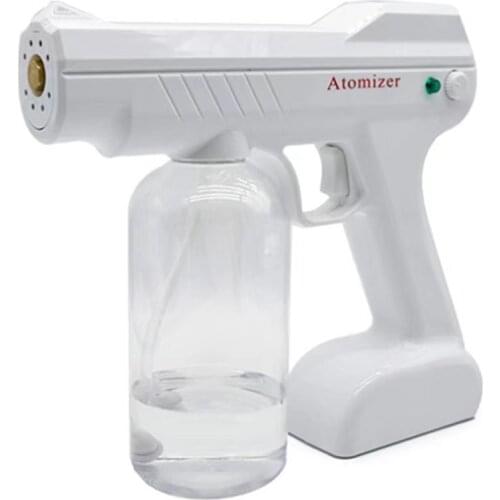Disinfection Automotive spray gun sanitiser electric handheld machine Blue Light wireless UV power Nano Atomizer Spray Gun