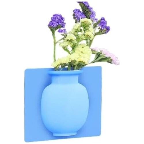İkra Home Silicone Vase Decorative Adhesive wall graphics gráficos de parede настенная графика