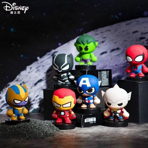 Marvel Avengers Infinity War Movie Anime Super Heros Spiderman Captain America Iron Man Hulk Thor Superhero Action Figure Toys