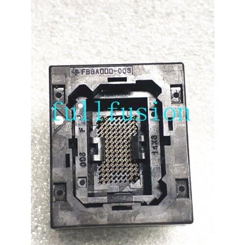 FBGA096-003F BGA94 IC Test Socket 0.8mm Pitch IC body size 8x14mm FBGA96 Burn in Socket