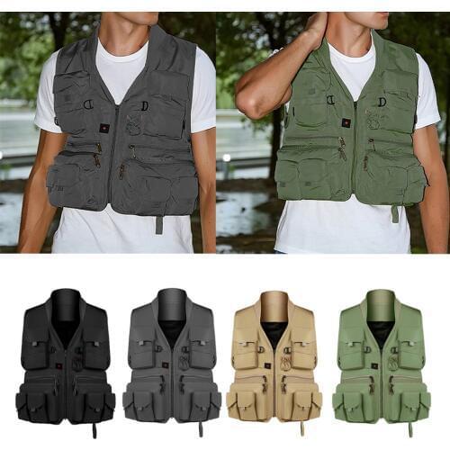 Fly Fishing Vest Chest Pack for Tackle Gear and Accessories, Adjustable Size for Men and Women