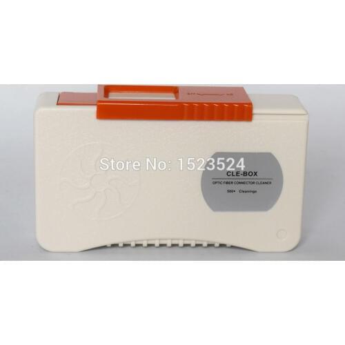 CLE-Box High Quailty 500+ times Fiber Optic Connector Cleaner Cassette for SC/FC/MU/LC/ST