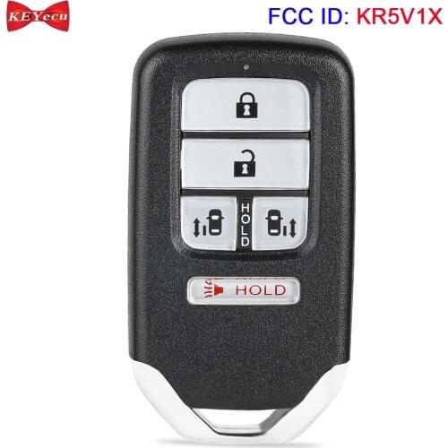 KEYECU for Honda Odyssey 2014 2015 2016 2017 Smart Remote Key Fob FCC ID: KR5V1X A2C80084600 313.8MHz 72147-TK8-A81 ID47 Chip