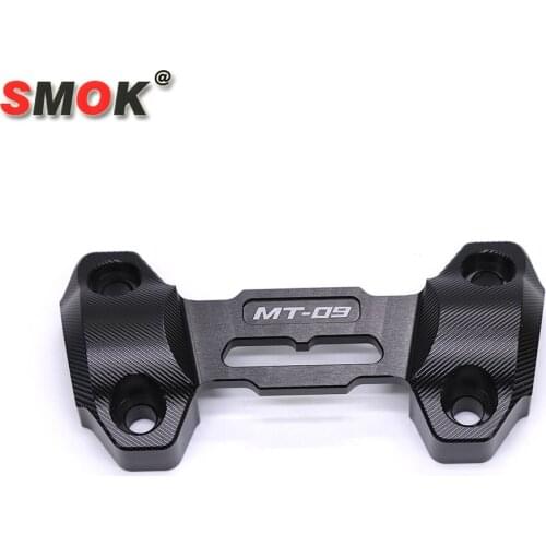 SMOK for Yamaha MT09 FZ09 High Strength CNC Aluminum Alloy Handlebar Pressure Codes Leading Rod Gland