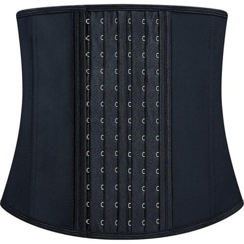 Latex Waist Trainer Sports corset belt Body Shaper Slimming Sheath Belly Shaper Workout Trimmer Belt Corset