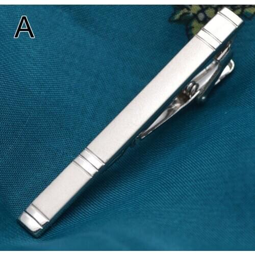 Mens Metal Tie Clip Bright Jewelry Accessory Necktie Clips Pin Clasp Clamp Wedding Charm Creative Gifts Shirt Collar Pin