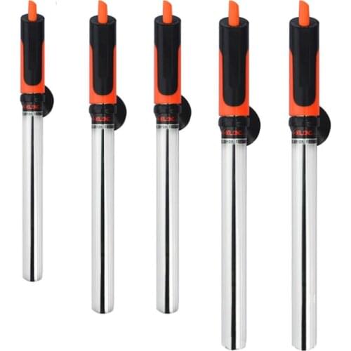 New 50~500W Aquarium Heater Rod Stainless Steel Adjustable 17-35degree Celsius to Control Temperature Heat water for Fish Tank