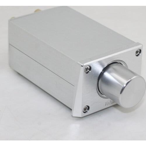 2021 Updated Version Passive Preamp Volume Control Potentiometer For Power Amplifier Audio ALPS27 RCA Input Output FV3