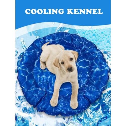 Dog Self Cooling Mat 45cm Pet Washable Summer Cooling Pads Blanket Dogs Cat Blanket Sofa Breathable Pet Dog Bed Cat Ice Pads