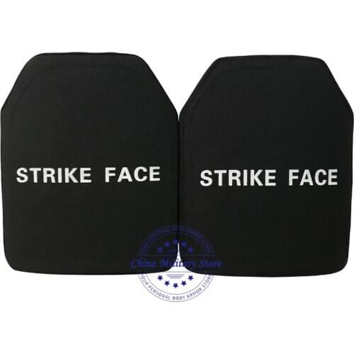 2pcs/lot 25*30cm Military NIJ Level III ICW Bulletproof Vest Bulletproof Plate UHMWPE Body Armor Bullet Proof Plate