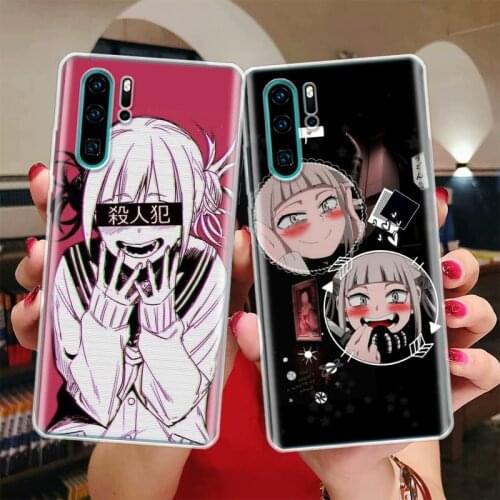 Anime Himiko Toga Waifu Silicon Phone Case For Huawei Honor 10 9 20 Lite Y5 Y6 Y7 Y9 9X 8X 8S 8A 7X 7A 7S Pro + 10i20i Coque