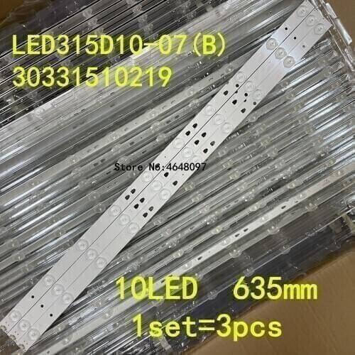 LED Backlight Strip 10 LED315D10-07(B) 32PAL535 LE32B310N 30331510219 LED315D10-ZC14-07(A) 30331510213 LED315D10-07(B)