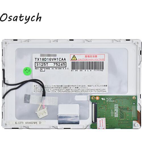 TX18D16VM1CAA Digitizer For HItachi 7inch LCD Screen Display Panel
