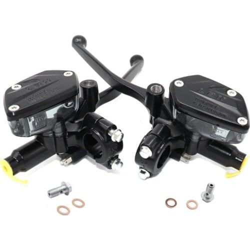 7/8" 22mm Universal Motorcycle Brake Clutch Pump Hydraulic Master Cylinder Handle Lever Universal For Honda Kawazaki Suzuki KTM