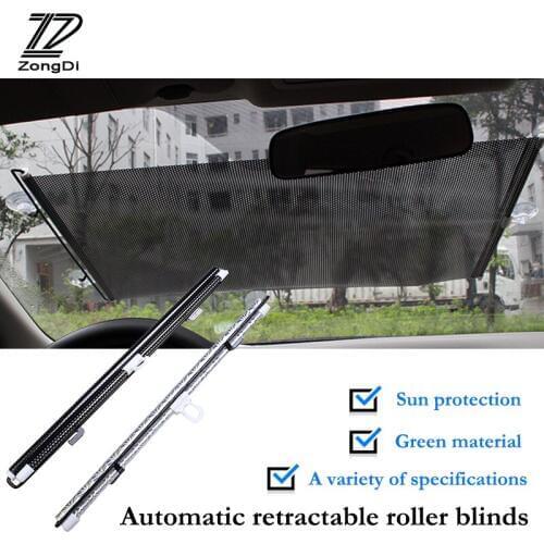 ZD 1X Car front window shade Cover Automatic roller blind For Opel astra insignia Mitsubishi asx outlander Seat leon accessories