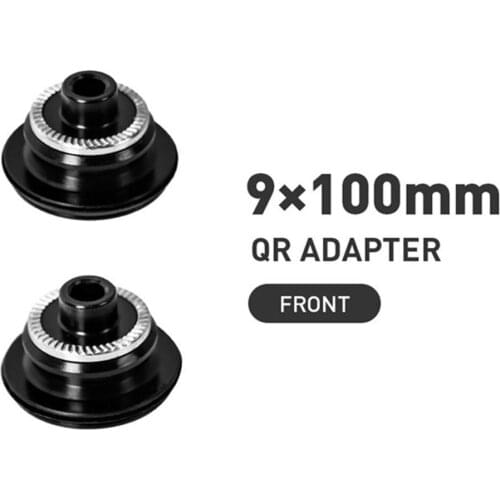 1 Pair MTB Bicycle QR THRU Front/Rear Hub Cap Converter for Koozer XM490 480 470 Mountain Bike Hub End Adapter QR Or THRU Cap