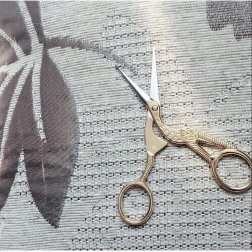 2pcs lot high quality stainless steel golden plated bird shape antique scissors embroidery sewing cutter zakka vintage scissors