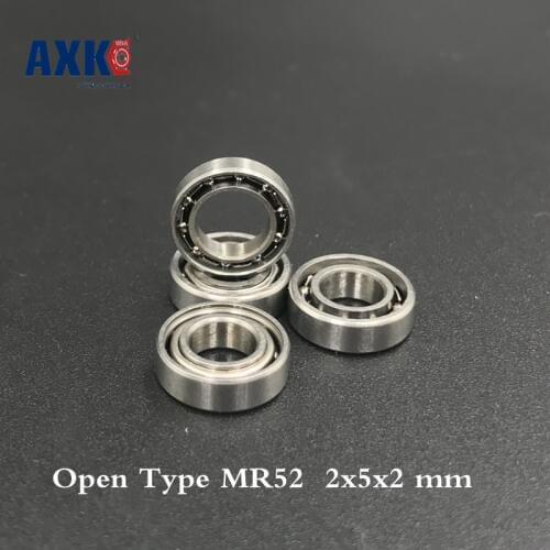 2021 New Arrival Limited Steel Free Shipping 10 Pcs Open Type Mr52 Bearings 2x5x2 Mm Miniature Ball L-520w02 Mr522z
