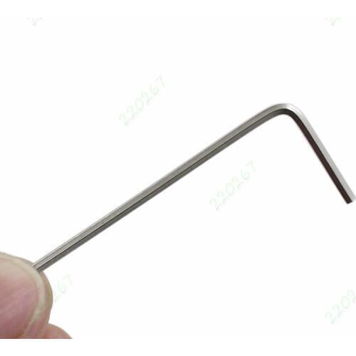 50pcs 1.5mm Mini Hex Wrench Hexagon Allen Spanner Repair DIY Modeling Tool